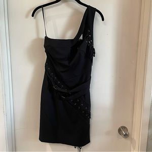 SOLD L.A.M.B. Asymmetrical GW2092 dress